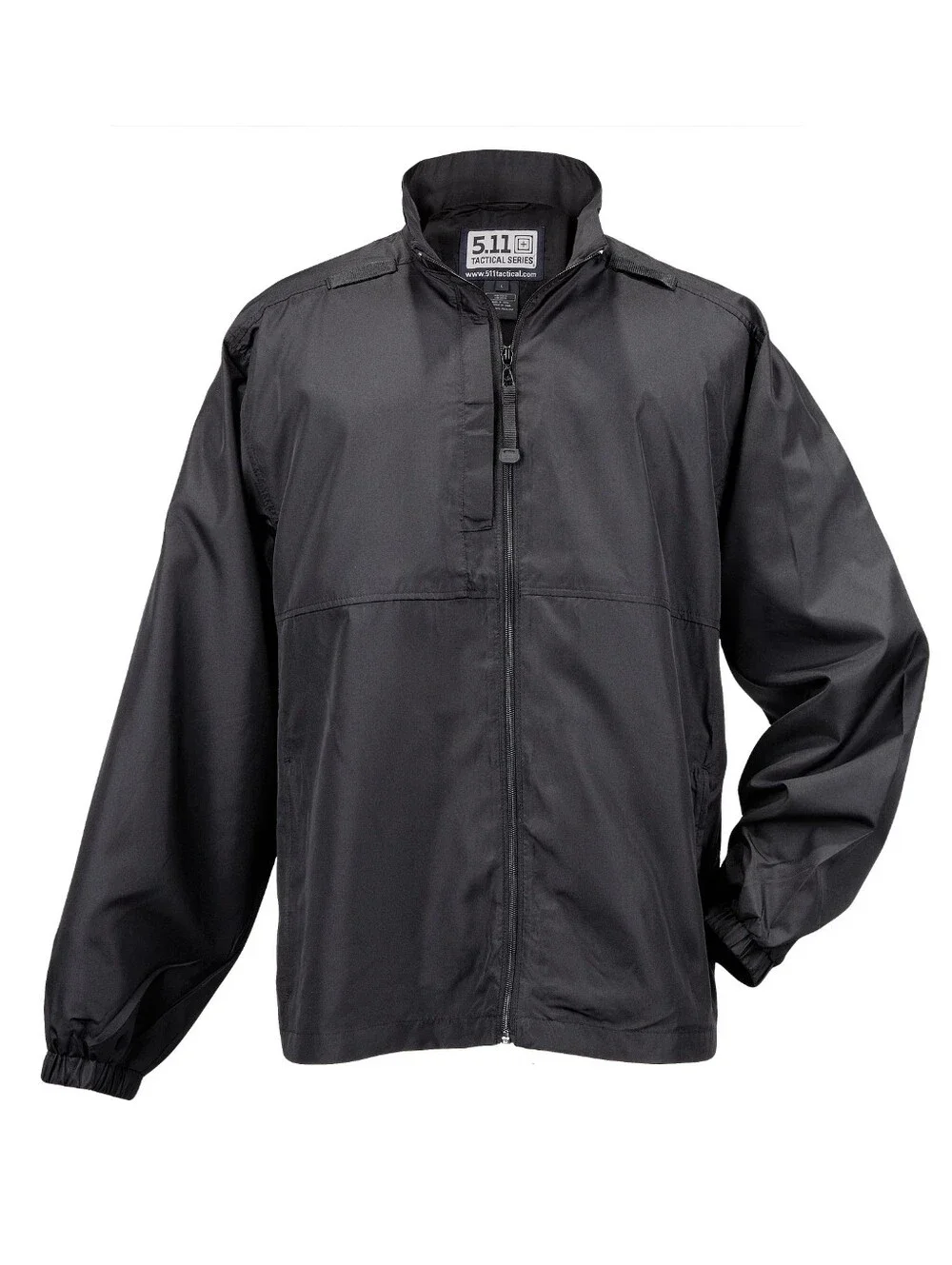 5.11 Tactical Packable Jacket M Black Lightweight Wind Resistant Outdoor